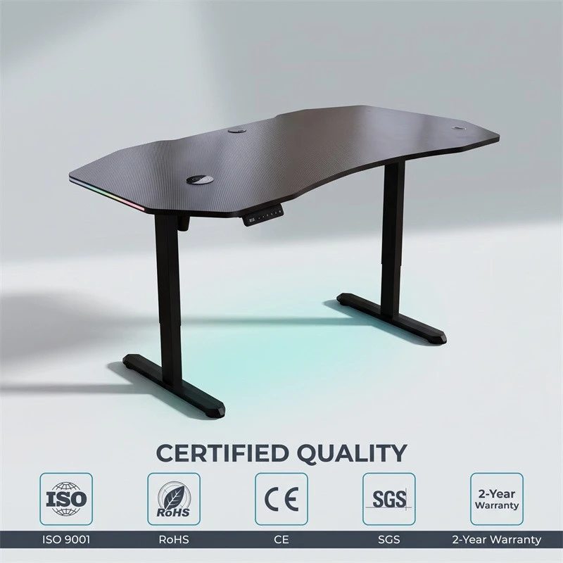 Corner Gaming Desk Height Adjustable high quality